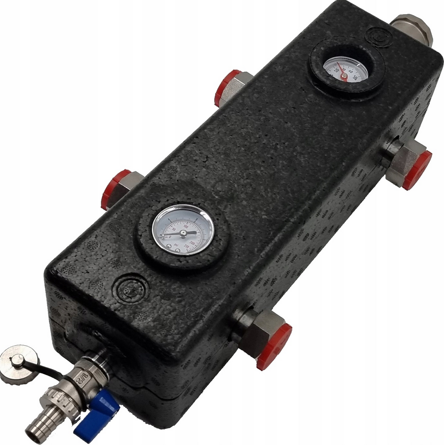 LOW - LOSS HEADER HYDRAULIC BALANCER 4 x 1'' 65kW Heat pums 21Kw - Image 3