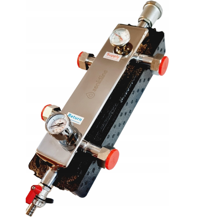 LOW - LOSS HEADER HYDRAULIC BALANCER 4 x 1'' 65kW Heat pums 21Kw - Image 2