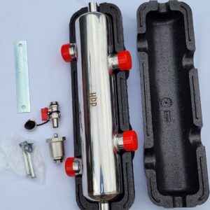 LOW-LOSS HEADER HYDRAULIC BALANCER 4 x 1-1/4 " 70kW Heat Pumps 23 kW